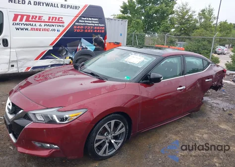 2017 Nissan Maxima 3.5 Sl из США, поврежденный, VIN 1N4AA6AP6HC448758
